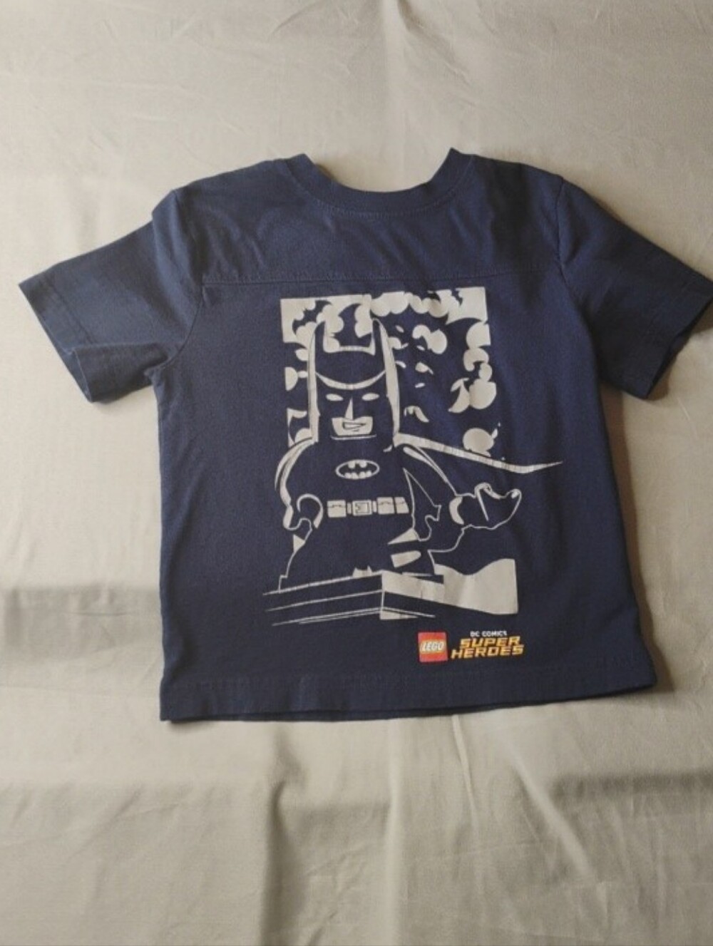 Lego Navy Blue Batman Graphic Short Sleeve Tee